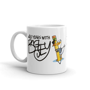 Pat Bagley 40th Anniversary mug
