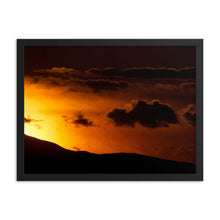 Load image into Gallery viewer, Framed poster - Moab sunset