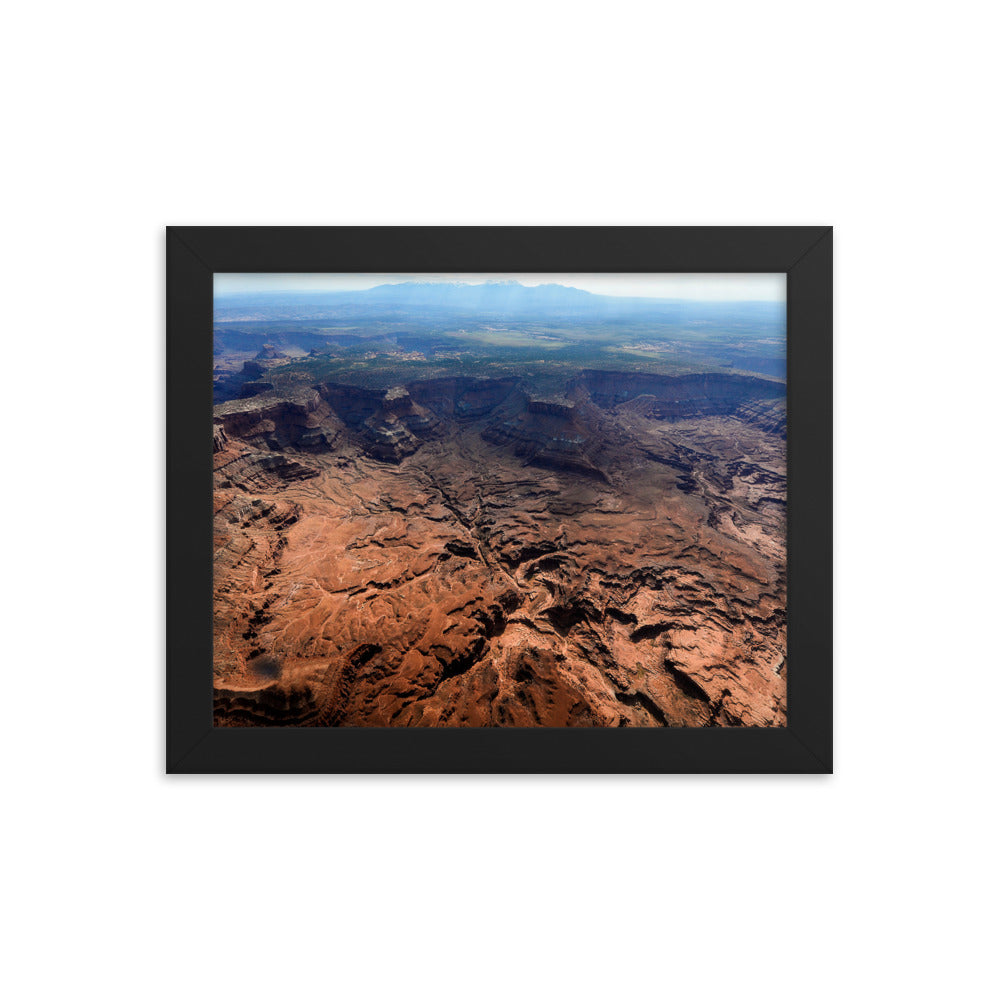 Framed poster - Lockhart Basin