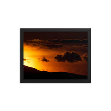 Load image into Gallery viewer, Framed poster - Moab sunset